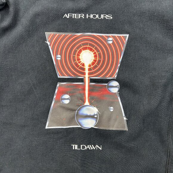 The Weeknd XO After Hours Til Dawn Sweatshirt Mens Medium Tour 2022 Crewneck - Picture 3 of 8